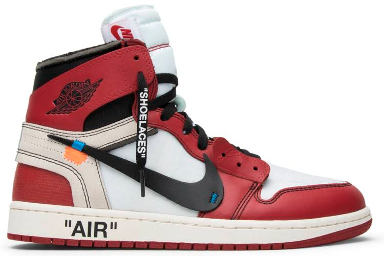 OW x Air Jordan 1 Retro High OG Chicago AA3834-101